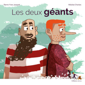Couverture du livre jeunesse les 2 géants du Morvan